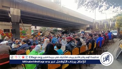 2000 وجبة لإفطار الصائمين على مائدة الفنان أحمد شيبة بالقباري في الإسكندرية