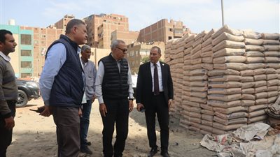 محافظ القليوبية يتفقد أعمال إنشاء مجمع خدمي بميت نما بمدينة شبرا الخيمة