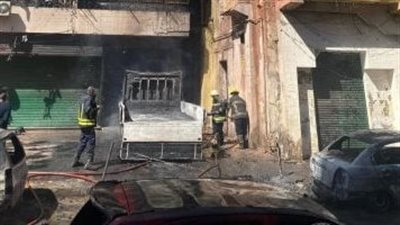 انفجار أسطوانة غاز.. تفاصيل معاينة حريق مائدة رحمن بجوار مسجد أبو العلا 