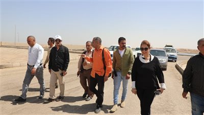 رئيس مياه أسيوط يتفقد سير العمل بمشروع محطة معالجة الصرف الصحي بمركز القوصية