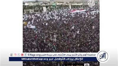 شاهد| مسيرة شعبية بالعاصمة صنعاء دعما للقدس.. وهذه مطالبها
