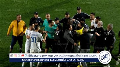 اعتراضات واعتداء على الحكم الدولي محمد معروف في مباراة نهضة بركان وأبو سليم