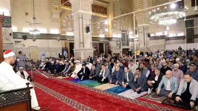 من مسجد الفتح بالزقازيق... محافظ الشرقية يشهد احتفالية مديرية الأوقاف بليلة القدر