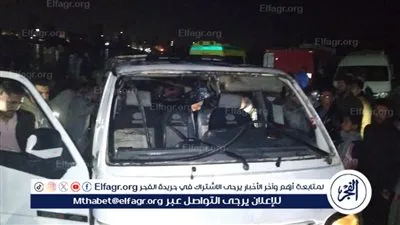 عقب غرق 5 من أسرة واحدة.. انتشال ميكروباص سقط من معدية نيلية ببني سويف