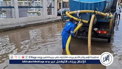 رئيس مياه القناة: استمرار رفع تراكمات الأمطار مع إعلان حالة الطوارئ