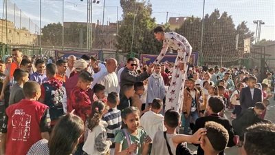 مراكز شباب أسيوط تشهد إقبال كثيف من المواطنين في أول أيام عيد الفطر المبارك