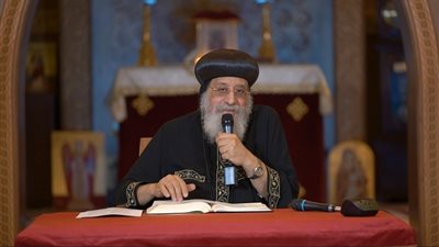 البابا تواضروس يهنئ المسلمين بعيد الفطر: المناسبات سبب فرح للجميع