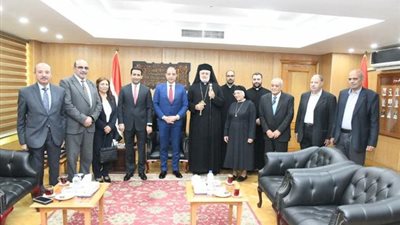 الأنبا توماس عدلي يهنئ المحافظين بمناسبة عيد الفطر المبارك