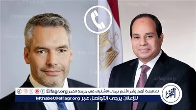 المستشار النمساوي يهنئ الرئيس السيسي بعيد الفطر المبارك