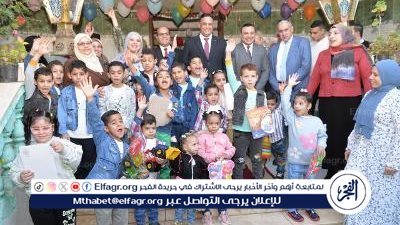 تفاصيل زيارة محافظ الدقهلية جمعية المساعي الخيرية للأيتام بالمنصوره لتهنئة بالعيد