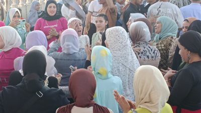 عقد قران لاعبي فريق التايكوندو داخل مركز شباب المنشية الجديدة بشبرا الخيمة