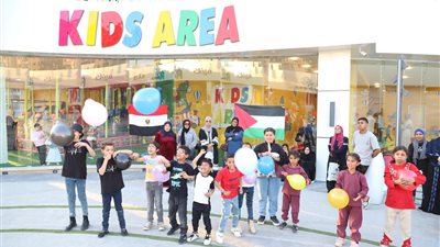 رحلة ترفيهية للأطفال الفلسطينيين المتواجدين بمستشفى حميات شبين الكوم