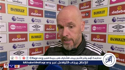 تين هاج يعلق على تعادل مانشستر يونايتد المثير أمام بورنموث بالدوري الإنجليزي