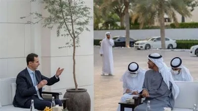    عقب زياردة الأسد لـ 