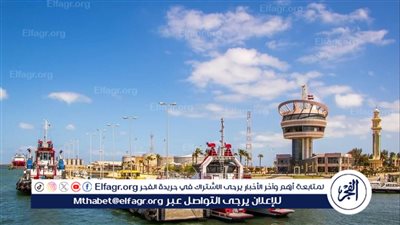 ميناء دمياط يستقبل 38 سفينه متنوعه خلال 24 ساعه