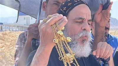 الأنبا أبوللو يبارك أرض كنيسة جديدة في شرم الشيخ