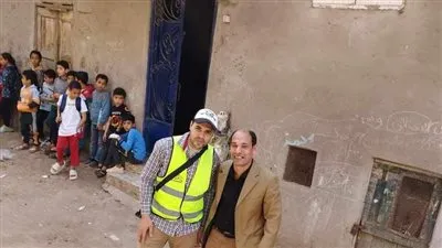 مبادرة شبابية بإحدى قري كفر الشيخ تجمع 66 طن مواد غذائية لـ 