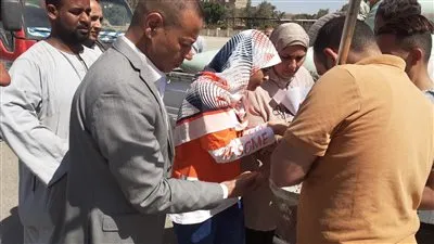 وكيل تموين أسيوط يتفقد صوامع تخزين القمح بعرب العوامر ونزلة عبداللاه