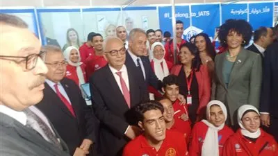 وزيرا التعليم والقوى العاملة يتفقدان معرض مدارس التكنولوجيا التطبيقية 