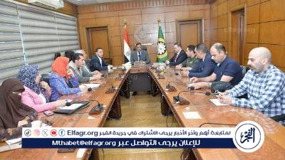 محافظ الدقهلية يعقد اجتماعا لمتابعة الموقف التنفيذي بمشروع مساكن الجلاء بالمنصورة