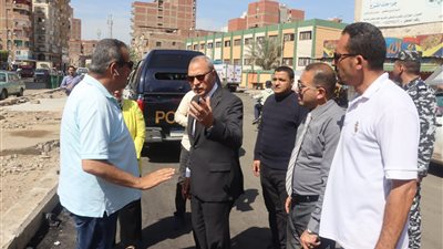 محافظ القليوبية يتفقد أعمال رصف عدد من الشوارع الداخلية بمدينة طوخ