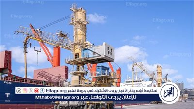 ميناء دمياط يستقبل 34 سفينة متنوعة خلال 24 ساعه