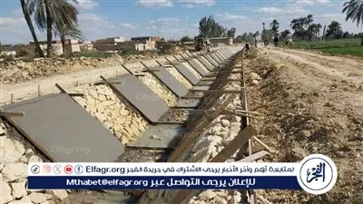 تنفيذ 75 مشروعا لإنشاء الكباري وتبطين الترع بقرى إطسا ويوسف الصديق بالفيوم 