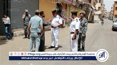 تحرير 68 محضرا ومخالفة فى حملات لشرطة المرافق بشوارع مدينة الأقصر