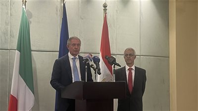 وزير الأعمال الإيطالي يؤكد أهمية التعاون مع مصر بالمجالات التي تحتاجها بلاده