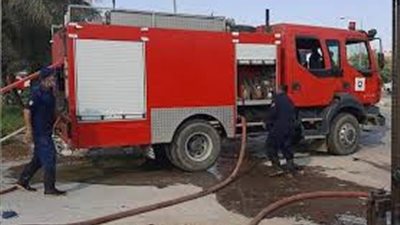 الدفع بـ 4 سيارات إطفاء.. حريق يلتهم مخزن أدوية في جاردن سيتي