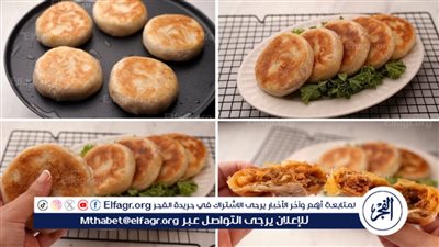 طريقة عمل فطائر الطاسة باللحمة المفرومة دون فرن