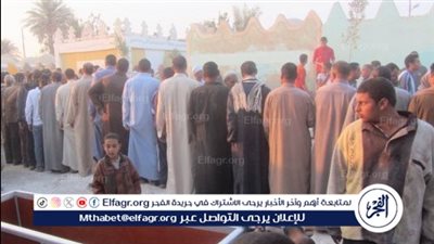 تشييع جنازة معلم توفي بسكتة قلبية أثناء عمله داخل الفصل في بني سويف