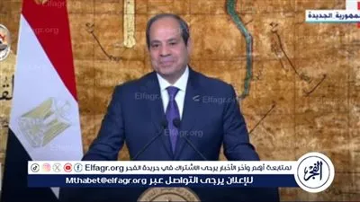 السيسي: سيناء بقعة غالية من أرض مصر.. وملحمة بطولة وفداء