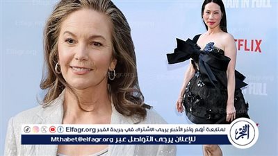 دايان لين ولوسي ليو تحتفلان بعرض A Man in Full