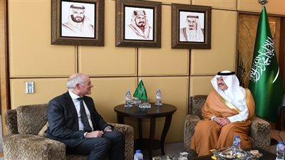 سفير المملكة لدى مصر يستقبل نظيره الاسترالي في القاهرة