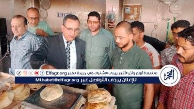 تحرير 271 محضرا خلال حملة على المخابز في الدقهلية