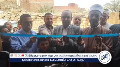 بتكلفة 600 ألف جنيه.. افتتاح مسجد بقرية زاوية المصلوب ببني سويف