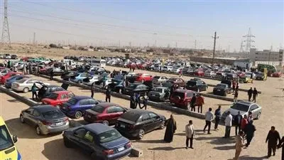 انخفاض ملحوظ في أسعار السيارات المستعملة بسوق بني سويف (صور)