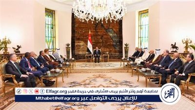 السيسي يستقبل رؤساء المجالس والبرلمانات العربية 