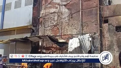 12 صورة ترصد حريق سجل المدني بشبرا الخيمة 