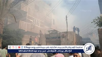 السيطرة على حريق هائل فى ورشة نجارة وشقة بالمنوفية