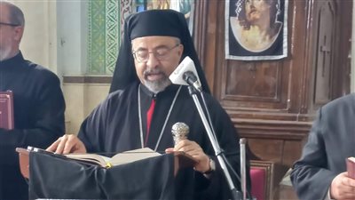 بطريرك الأقباط الكاثوليك يترأس صلاة ليلة الثلاثاء من البصخة المقدسة بطنطا