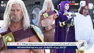 كريس هيمسورث يظهر متنكرًا في شخصية خرافية لتصوير عمل جديد