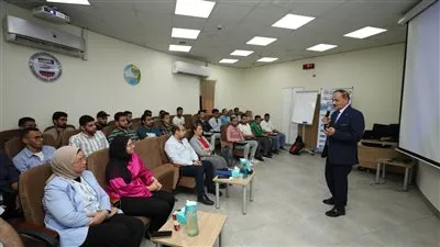 مياه أسيوط تستقبل طلاب برنامج المساحة والخرائط بكلية الآداب للانضمام لأعضاء لجنة المتغيرات المناخية