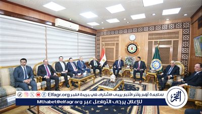 محافظ الدقهلية يستقبل رئيس هيئة النيابة الإدارية (صور)