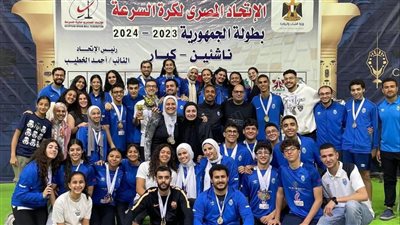 أبطال هليوبوليس لكرة السرعة يتألقون في بطولة الجمهورية