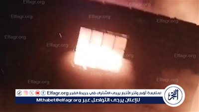 السيطرة على حريق هائل فى مخزن خردة بالمنوفية