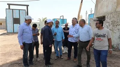 رئيس مياه أسيوط يتفقد سير العمل بمحطة قرية ساو بمركز ديروط