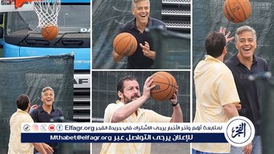 آدم ساندلر يبدأ تصوير مشاهد فيلمه الجديد مع جورج كلوني