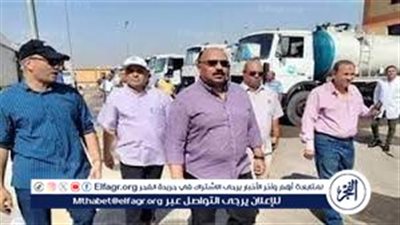 بدء مراحل غسيل الشبكات والتأكد من جودة مياه الشرب 